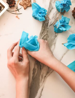 tissue paper Handcraft